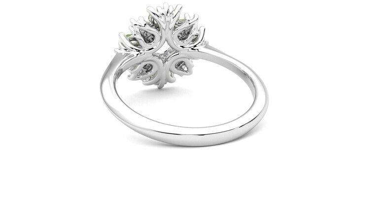 Taylor & Hart Aphrodite Ring Jewellery 360 degree image 16