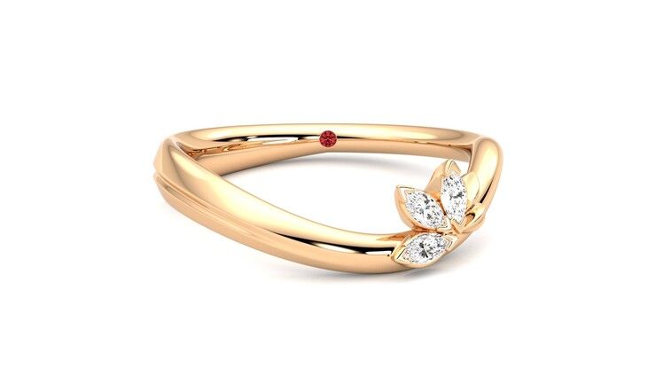 Taylor & Hart Marea Ring Jewellery 360 degree image 0