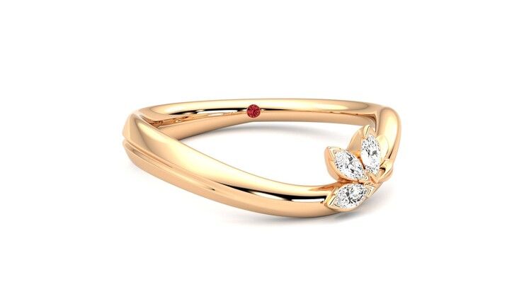 Taylor & Hart Marea Ring Jewellery 360 degree image 2