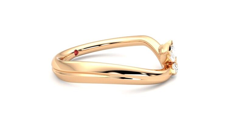 Taylor & Hart Marea Ring Jewellery 360 degree image 7