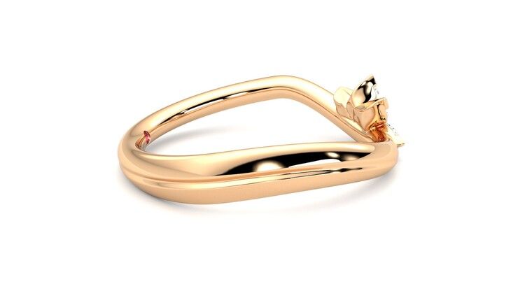 Taylor & Hart Marea Ring Jewellery 360 degree image 9