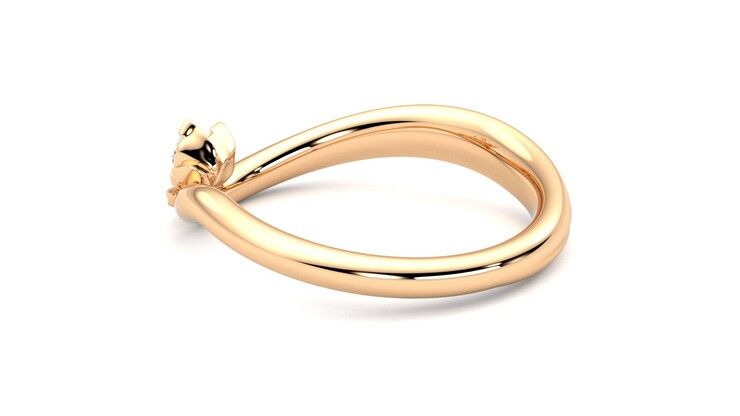 Taylor & Hart Marea Ring Jewellery 360 degree image 17