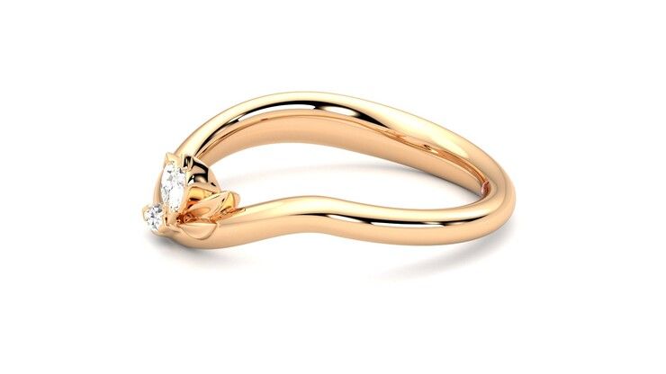 Taylor & Hart Marea Ring Jewellery 360 degree image 20