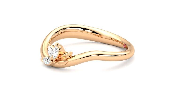 Taylor & Hart Marea Ring Jewellery 360 degree image 21