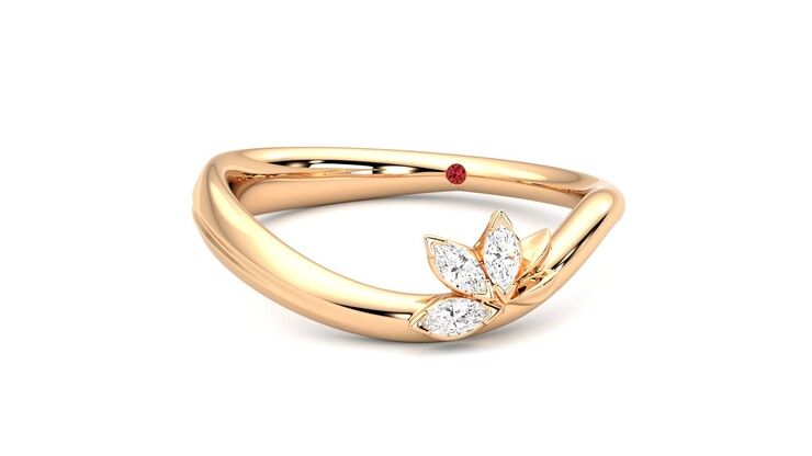 Taylor & Hart Marea Ring Jewellery 360 degree image 26