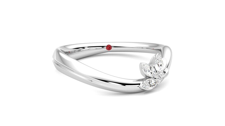 Taylor & Hart Marea Ring Jewellery 360 degree image 2