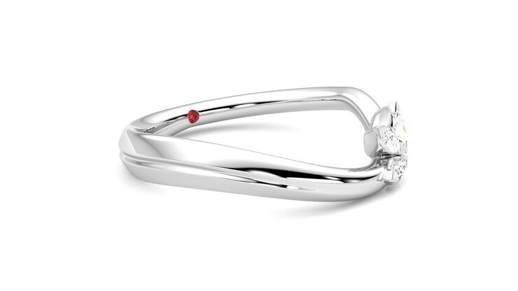Taylor & Hart Marea Ring Jewellery 360 degree image 6