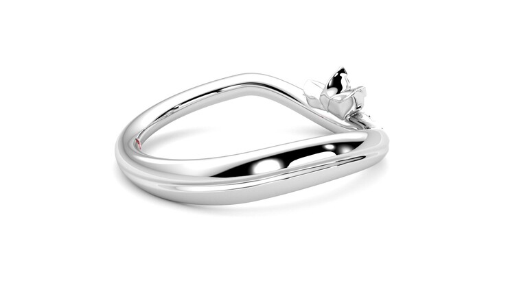 Taylor & Hart Marea Ring Jewellery 360 degree image 10