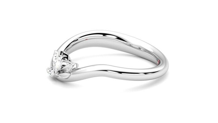 Taylor & Hart Marea Ring Jewellery 360 degree image 20