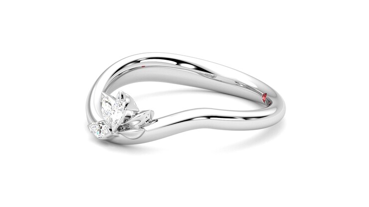 Taylor & Hart Marea Ring Jewellery 360 degree image 21