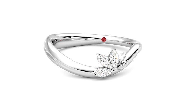 Taylor & Hart Marea Ring Jewellery 360 degree image 26
