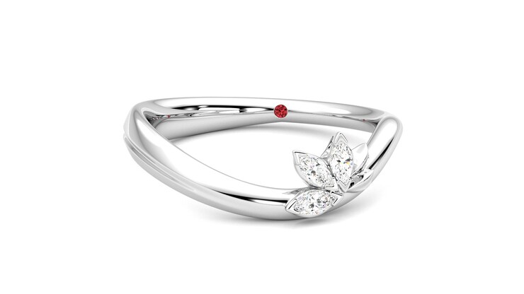 Taylor & Hart Marea Ring Jewellery 360 degree image 27