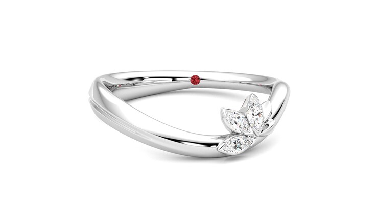 Taylor & Hart Marea Ring Jewellery 360 degree image 28