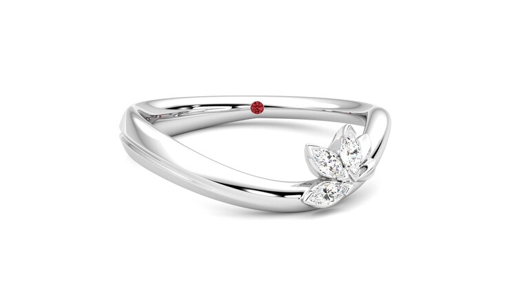 Taylor & Hart Marea Ring Jewellery 360 degree image 29