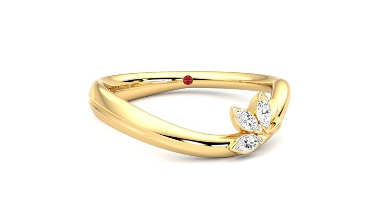 Taylor & Hart Marea Ring Jewellery 360 degree image 1