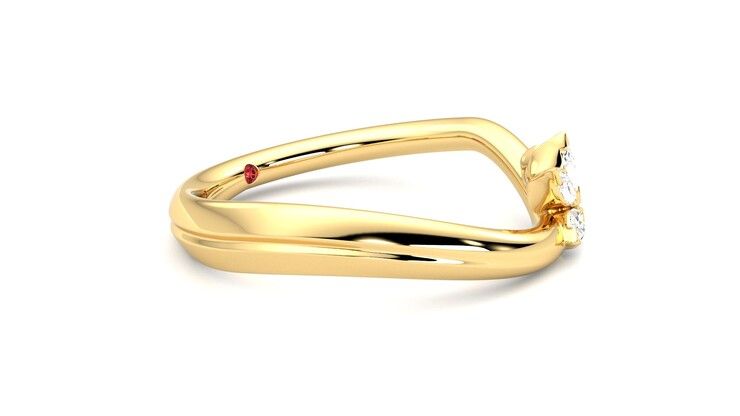 Taylor & Hart Marea Ring Jewellery 360 degree image 7