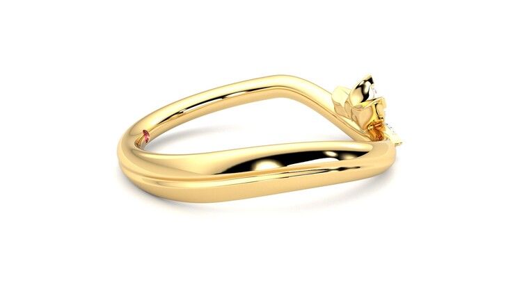 Taylor & Hart Marea Ring Jewellery 360 degree image 9