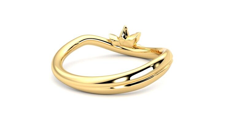 Taylor & Hart Marea Ring Jewellery 360 degree image 12