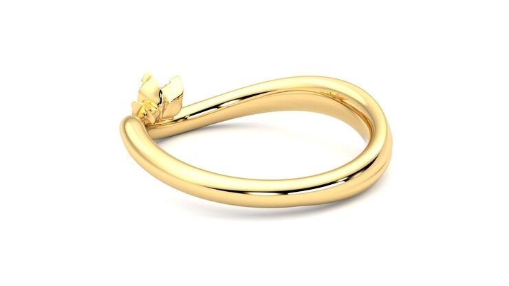 Taylor & Hart Marea Ring Jewellery 360 degree image 16