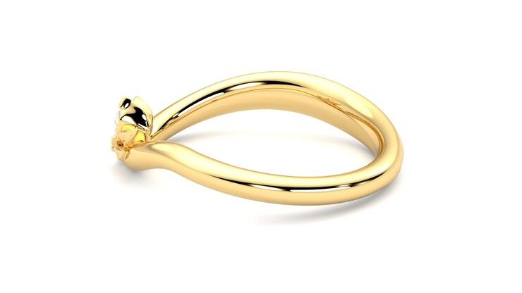 Taylor & Hart Marea Ring Jewellery 360 degree image 18