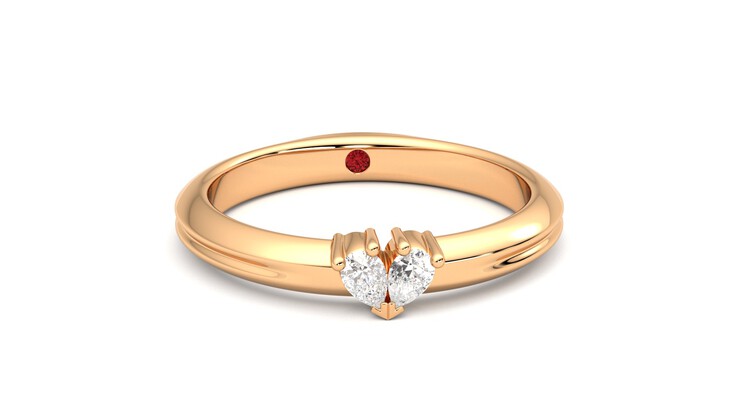 Taylor & Hart Ondette Ring Jewellery 360 degree image 2