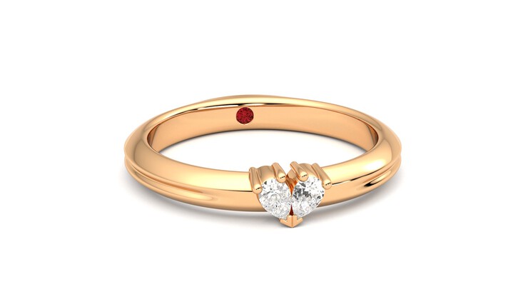 Taylor & Hart Ondette Ring Jewellery 360 degree image 3