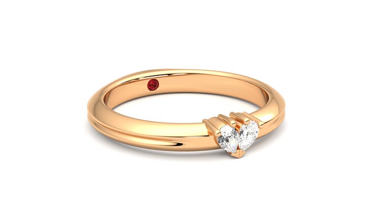 Taylor & Hart Ondette Ring Jewellery 360 degree image 5