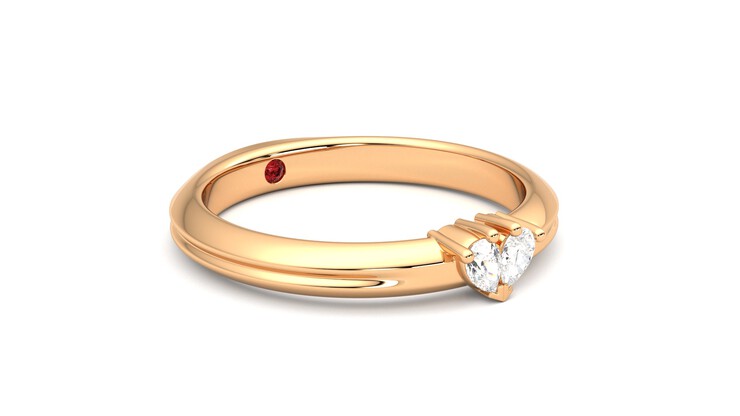 Taylor & Hart Ondette Ring Jewellery 360 degree image 6