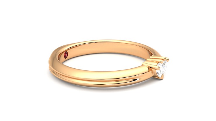 Taylor & Hart Ondette Ring Jewellery 360 degree image 8