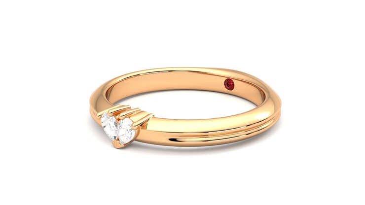 Taylor & Hart Ondette Ring Jewellery 360 degree image 24