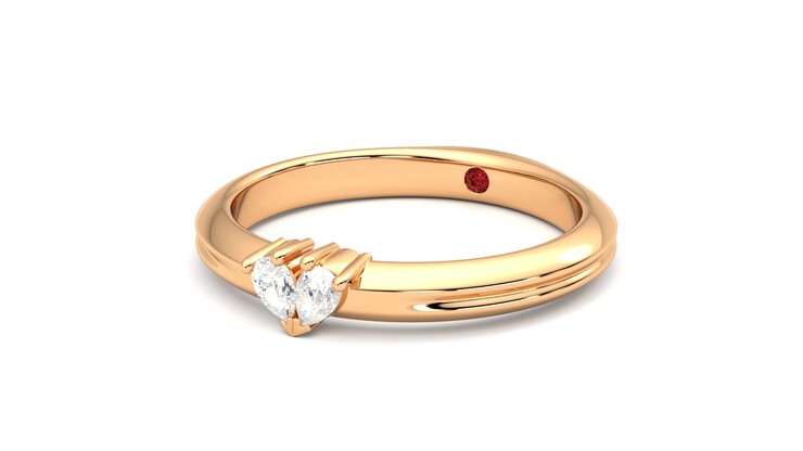 Taylor & Hart Ondette Ring Jewellery 360 degree image 25