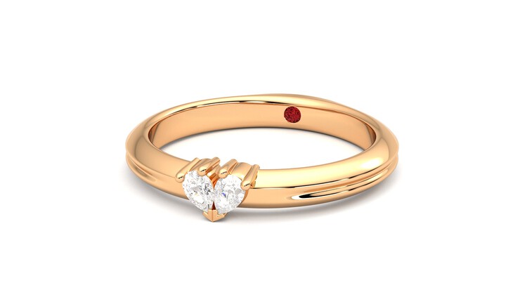 Taylor & Hart Ondette Ring Jewellery 360 degree image 26