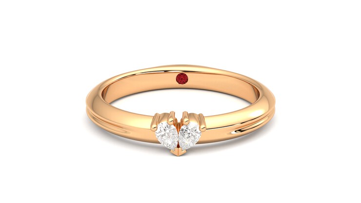Taylor & Hart Ondette Ring Jewellery 360 degree image 29