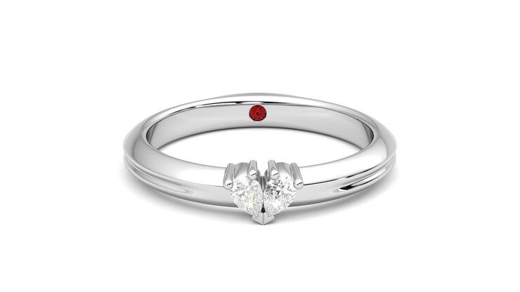Taylor & Hart Ondette Ring Jewellery 360 degree image 1