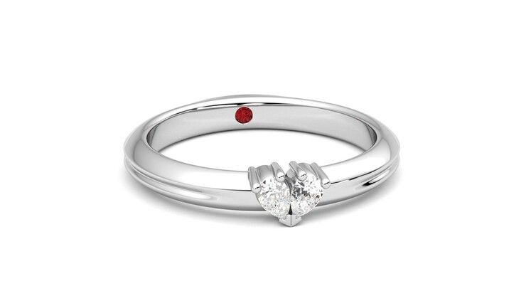 Taylor & Hart Ondette Ring Jewellery 360 degree image 3