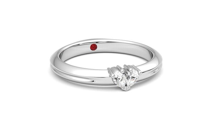 Taylor & Hart Ondette Ring Jewellery 360 degree image 4