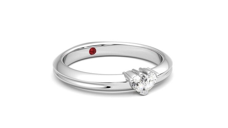 Taylor & Hart Ondette Ring Jewellery 360 degree image 5