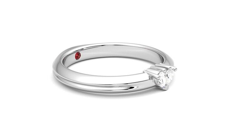 Taylor & Hart Ondette Ring Jewellery 360 degree image 7