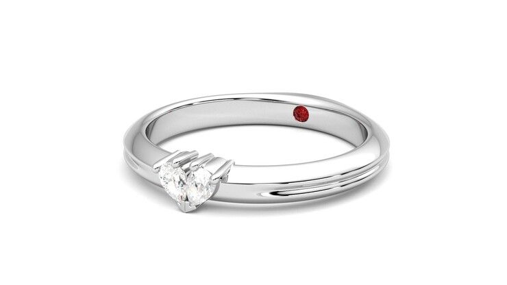 Taylor & Hart Ondette Ring Jewellery 360 degree image 25