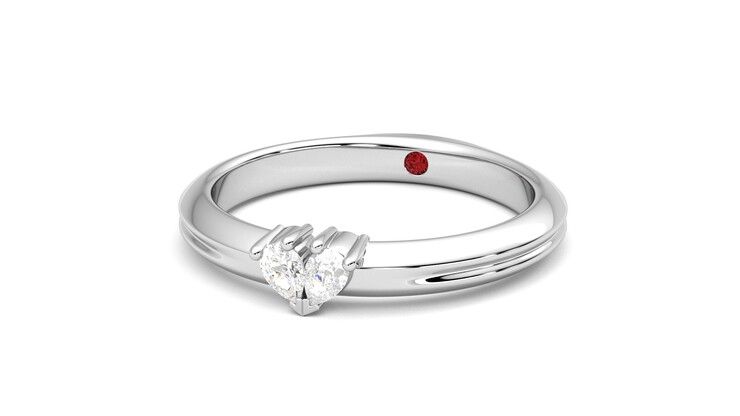 Taylor & Hart Ondette Ring Jewellery 360 degree image 26