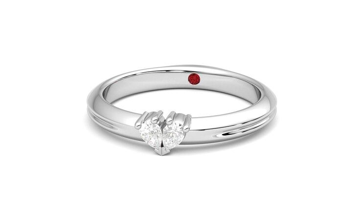Taylor & Hart Ondette Ring Jewellery 360 degree image 27