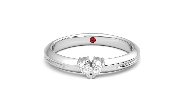 Taylor & Hart Ondette Ring Jewellery 360 degree image 29