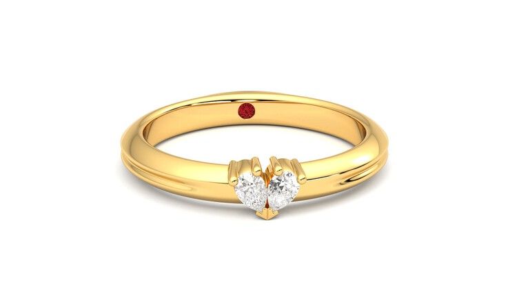 Taylor & Hart Ondette Ring Jewellery 360 degree image 2