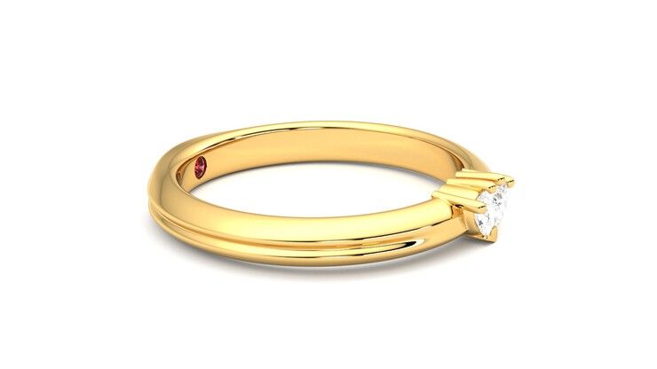 Taylor & Hart Ondette Ring Jewellery 360 degree image 8