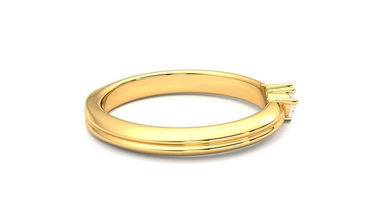 Taylor & Hart Ondette Ring Jewellery 360 degree image 10