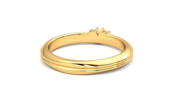 Taylor & Hart Ondette Ring Jewellery 360 degree image 14