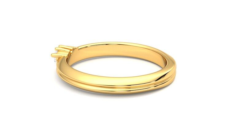 Taylor & Hart Ondette Ring Jewellery 360 degree image 19