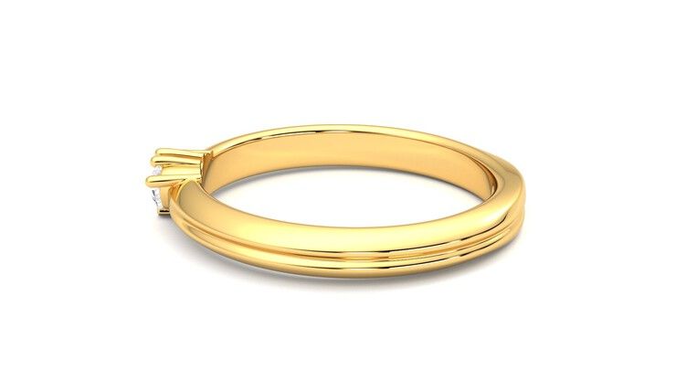 Taylor & Hart Ondette Ring Jewellery 360 degree image 20