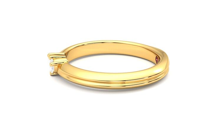 Taylor & Hart Ondette Ring Jewellery 360 degree image 21