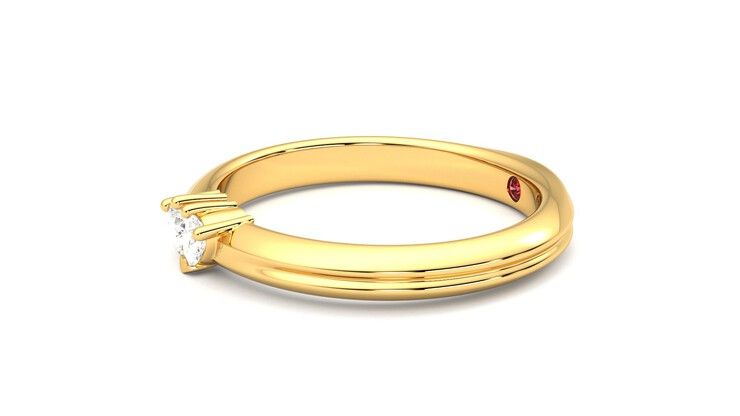 Taylor & Hart Ondette Ring Jewellery 360 degree image 22